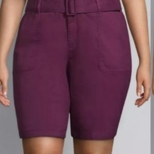NWT Lane Bryant Cargo Bermuda Shorts
